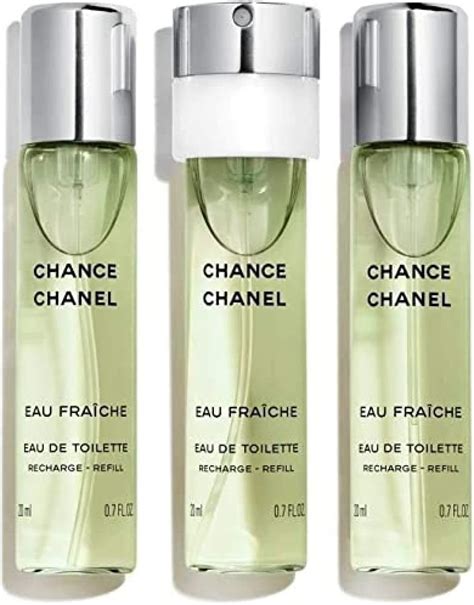 chanel chance refillable spray|Chanel chance 3x20ml refills.